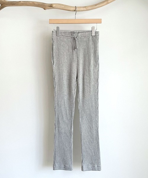 CANAL JEAN（キャナルジーン）の「RED CHOP WORKS(レッドチョップワークス) ソフトリブジョガーパンツ（その他パンツ・レディース・ホワイト/ブラック/ヘザーグレー・38/36）」の10枚目の写真