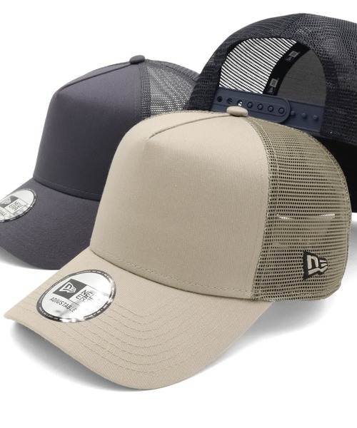 NEW ERA（ニューエラ）の「ニューエラ メッシュキャップ 無地（キャップ・メンズ・グレー/ブラック/ホワイト/ネイビー/ベージュ/ブラウン/グリーン/ベージュ系その他/グレー系その他/ベージュ系その他2・FREE）」の8枚目の写真