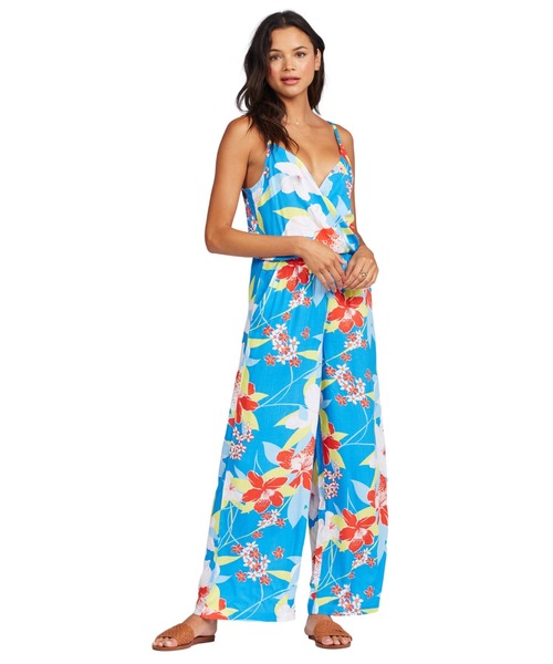 ROXY(ロキシー)の「LOOK AGAIN/ロキシーワンピース(サロペット/オーバーオール・レディース・ブルー・SMALL/MEDIUM/LARGE)」の5枚目の写真