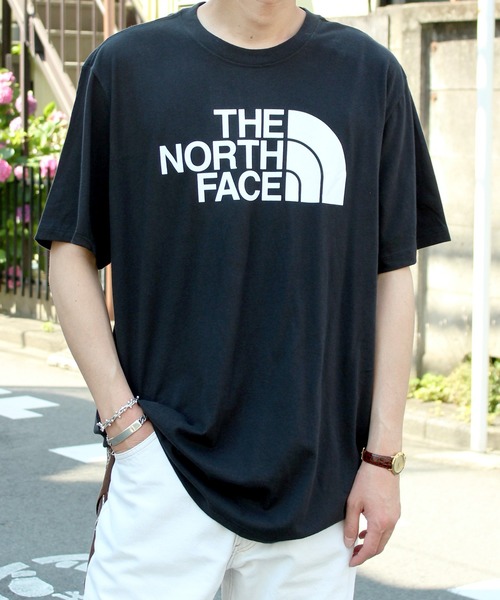 THE NORTH FACE(ザノースフェイス)の「【THE NORTH FACE】ノースフェイス Short Sleeve Half Dome Tee ロゴTシャツ NF0A4M4P(Tシャツ/カットソー・メンズ・ホワイト/ブラック/インディゴブルー/ダークグレー/ダークベージュ/ネイビー/ネイビー系2/ライトブルー/ブラック系2/ベージュ/アイボリー/ライトグレー/グリーン/レッド/ホワイト系2/ホワイト系3・S/M/L/XL)」の6枚目の写真