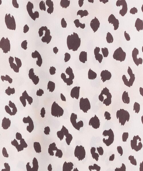 UNITED ARROWS（ユナイテッドアローズ）の「UWFM レオパードプリント ラッフルスリーブ ブラウス◆（シャツ/ブラウス・レディース・ブラック/ベージュ・38/36）」の18枚目の写真