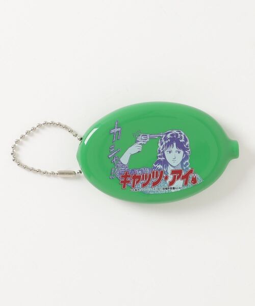 WEGO（ウィゴー）の「∴WEGO/【キャッツ・アイコラボ】ラバーコインケース（コインケース・メンズ・ブルー/グリーン/ライトパープル・FREE）」の2枚目の写真