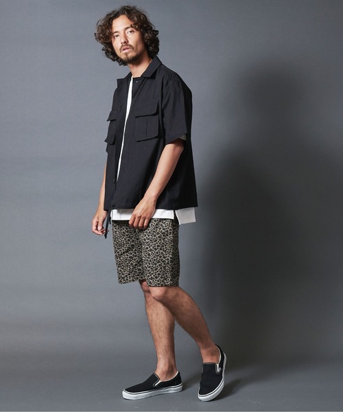 THE TWENTYSEVEN（ザ トゥエンティーセブン）の「The TWENTYSEVEN:MILITARY OVERSHIRT ミリタリーオーバーシャツ（シャツ/ブラウス・メンズ・ブラック/ベージュ/オリーブ・M/L）」の8枚目の写真