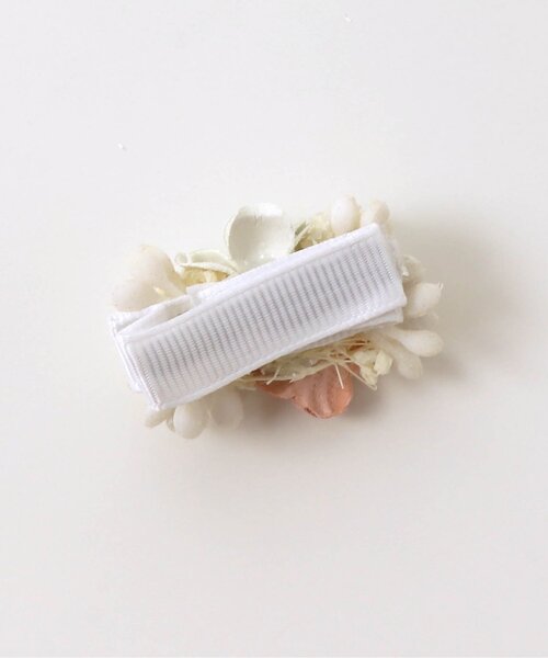 apres les cours(アプレレクール)の「チュールフラワーヘアクリップセット(アイボリー)(バレッタ/ヘアクリップ・キッズ・アイボリー・FREE)」の17枚目の写真