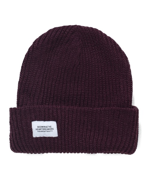 BEDWIN & THE HEARTBREAKERS(ベドウィン アンド ザ ハートブレイカーズ)の「ACRYLIC WATCH CAP "ROBERT"(ニットキャップ/ビーニー・メンズ・グリーン/バーガンディー/ブラウン/ブラック・FREE)」の8枚目の写真