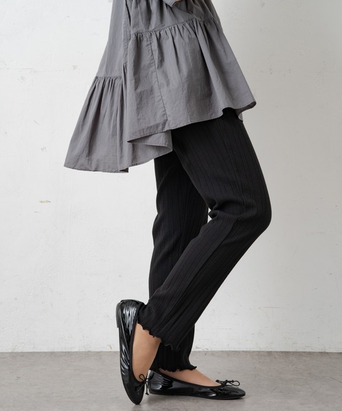 PUAL CE CIN(ピュアルセシン)の「ランダム針抜きパンツ(その他パンツ・レディース・ブラック/ベージュ/ナチュラル・FREE)」の20枚目の写真