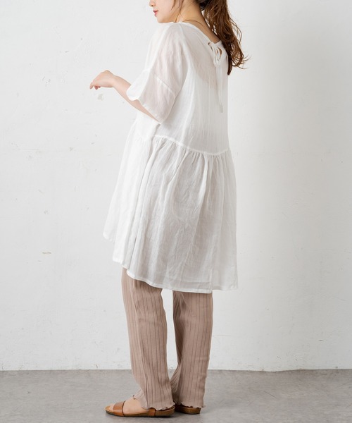 PUAL CE CIN(ピュアルセシン)の「ランダム針抜きパンツ(その他パンツ・レディース・ブラック/ベージュ/ナチュラル・FREE)」の16枚目の写真