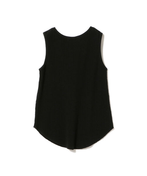 Ray BEAMS（レイビームス）の「Ray BEAMS High Basic / New リブ タンクトップ（タンクトップ・レディース・ブラック/オフホワイト・ONE SIZE）」の11枚目の写真