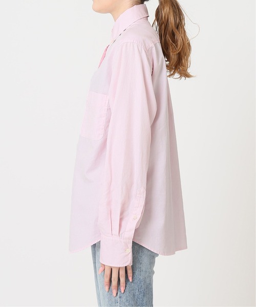 plage（プラージュ）の「ボタンダウンOX シャツ◆（シャツ/ブラウス・レディース・ベージュ/ピンク/ホワイト・FREE）」の12枚目の写真
