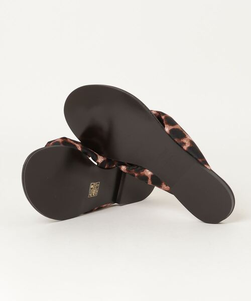 manipuri（マニプリ）の「MANIPURI(マニプリ)レオパードベグ　スカーフトングサンダル（サンダル・レディース・ブラウン・35/36/37/38/39）」の3枚目の写真