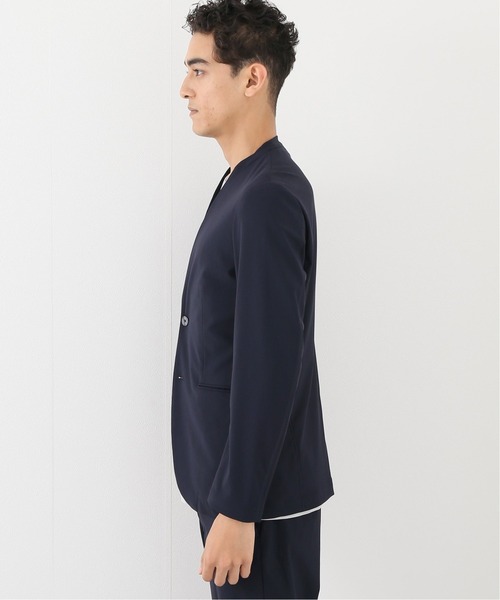 EDIFICE（エディフィス）の「トリコット カラーレス ジャケット（ノー