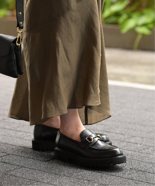 FRAMe WORK CORSO ROMA ９ビットローファー Corso Roma,9 - コインローファー 厚底（OLGA182) - Sheth