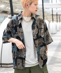 kutir | 【大人気！】レギュラー半袖柄シャツ(シャツ/ブラウス)