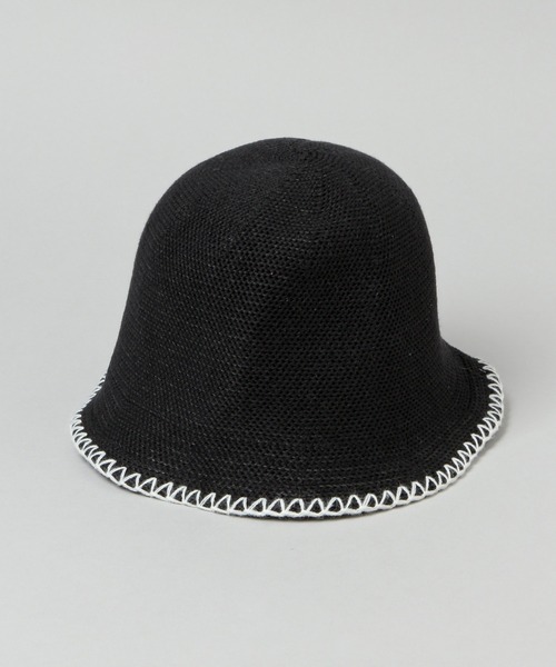 HARE(ハレ)の「ステッチサーモハット(HARE)(ハット・レディース・ブラック・FREE)」の6枚目の写真