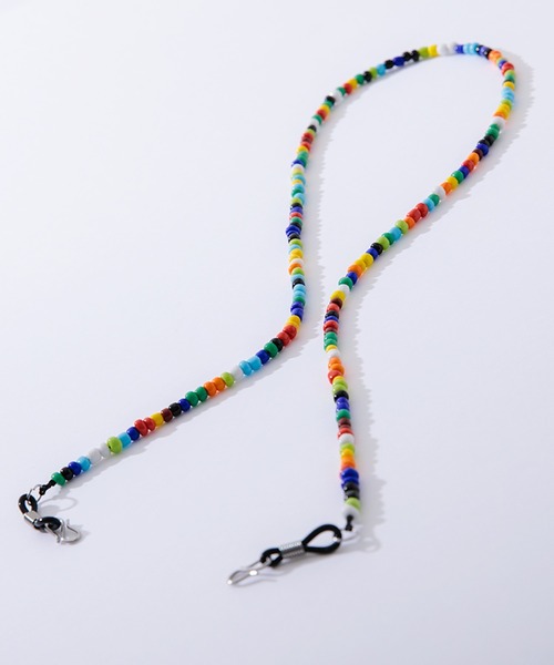 kutir（クティール）の「2wayマルチネックレス（ネックレス・メンズ・ライトグレー/レインボー・FREE）」の2枚目の写真