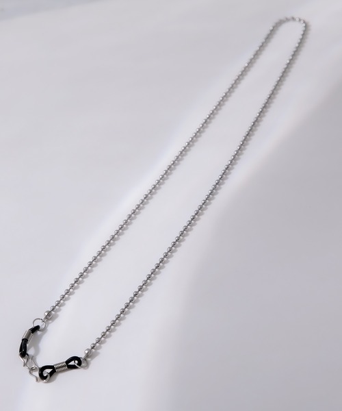 kutir（クティール）の「2wayマルチネックレス（ネックレス・メンズ・ライトグレー/レインボー・FREE）」の11枚目の写真