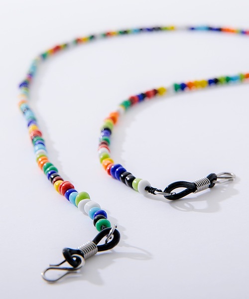 kutir（クティール）の「2wayマルチネックレス（ネックレス・メンズ・ライトグレー/レインボー・FREE）」の12枚目の写真