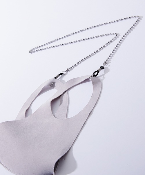 kutir（クティール）の「2wayマルチネックレス（ネックレス・メンズ・ライトグレー/レインボー・FREE）」の4枚目の写真