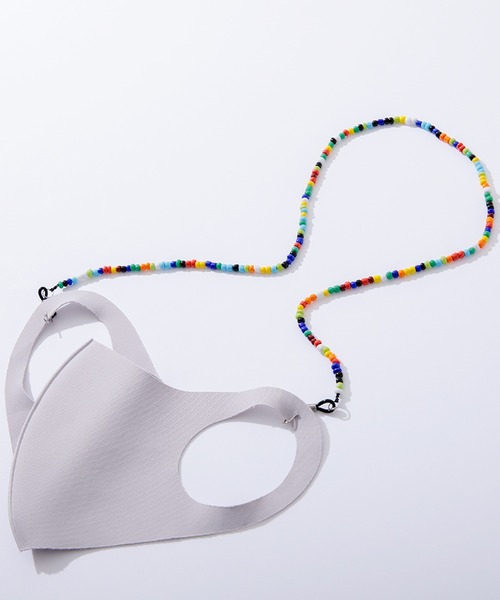 kutir（クティール）の「2wayマルチネックレス（ネックレス・メンズ・ライトグレー/レインボー・FREE）」の14枚目の写真