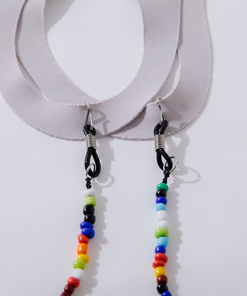 kutir（クティール）の「2wayマルチネックレス（ネックレス・メンズ・ライトグレー/レインボー・FREE）」の10枚目の写真