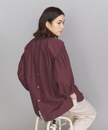 BEAUTY&YOUTH UNITED ARROWS | BY コットン×シルク ギャザーブラウス -2WAY-(シャツ/ブラウス)