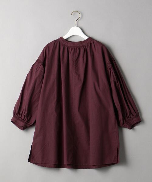 BEAUTY&YOUTH UNITED ARROWS（ビューティーアンドユースユナイテッドアローズ）の「BY コットン×シルク ギャザーブラウス -2WAY- ◆（シャツ/ブラウス・レディース・ホワイト/コバルトブルー/ワインレッド・FREE）」の19枚目の写真