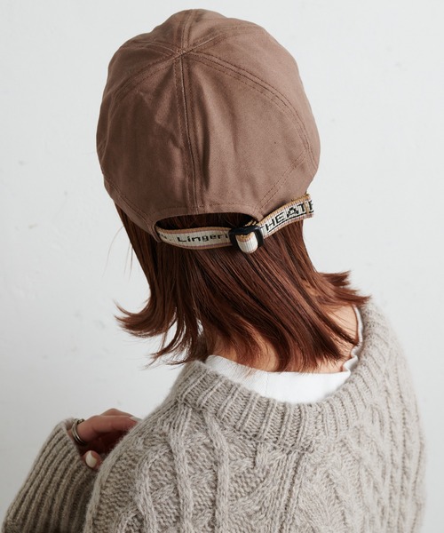 THEATRE PRODUCTS（シアタープロダクツ）の「【THEATRE PRODUCTS×CIAOPANIC TYPY】キャップ（キャップ・レディース・ブラック/ベージュ/パープル・ONE SIZE）」の14枚目の写真