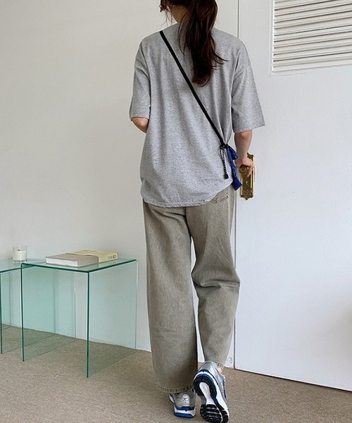 Bifrost(ビフレスト)の「フロントロゴTシャツ(Tシャツ/カットソー・レディース・ベージュ/グレー/グリーン・M/L)」の10枚目の写真