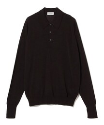 JOHN SMEDLEY / 別注 DORSET 30ゲージ ニットポロシャツ