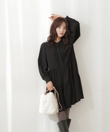 PROPORTION BODY DRESSING | <E>ティアードミニワンピ / 1211247901(ワンピース)