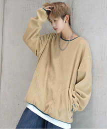 メンズのスウェット ベージュ系 ボア ファッション通販 Zozotown