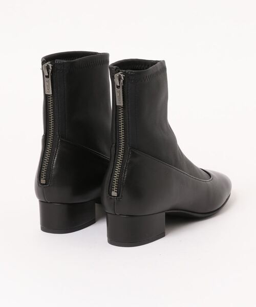 agnes b.(アニエスベー)の「ストレッチショートブーツ(ブーツ・レディース・ブラック/アイボリー・23.5cm/24.5cm/23.0cm/24.0cm/22.5cm)」の3枚目の写真