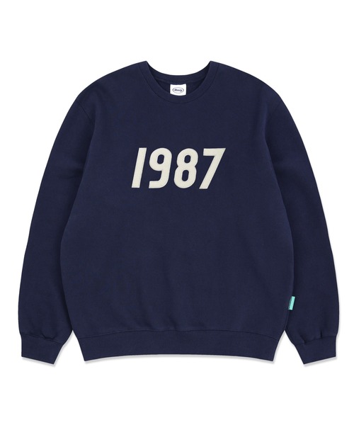 87mm(87mm)の「【87MM / Mmlg】1987 SWEAT / パルチムエムエム MMLG 1987 ロゴ スウェットシャツ