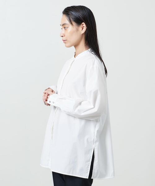 MARW UNITED ARROWS（マルゥ ユナイテッドアローズ）の「＜MARW UNITED ARROWS（マルゥ ユナイテッドアローズ）＞スタンドカラー シャツ（シャツ/ブラウス・レディース・クリーム/ホワイト/ライトピンク・38/36）」の12枚目の写真