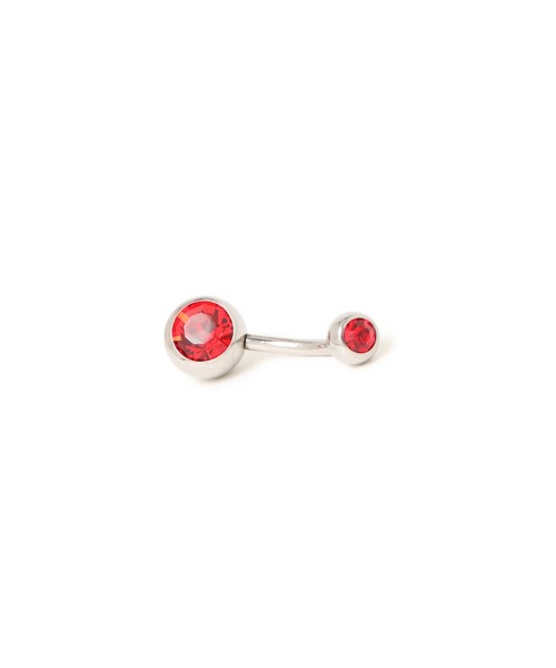 MORPH(モルフ)の「MORPH モルフ ネイブル ボディーピアス 14ゲージ 10mm(ノーマル)(ピアス(片耳用)・レディース・スカイブルー/ブラック/レッド/ブルー/グリーン/ライトグリーン/エメラルド/クリア/レインボー/ラベンダー/バイオレット/ローズ/ライトピンク・10)」の10枚目の写真