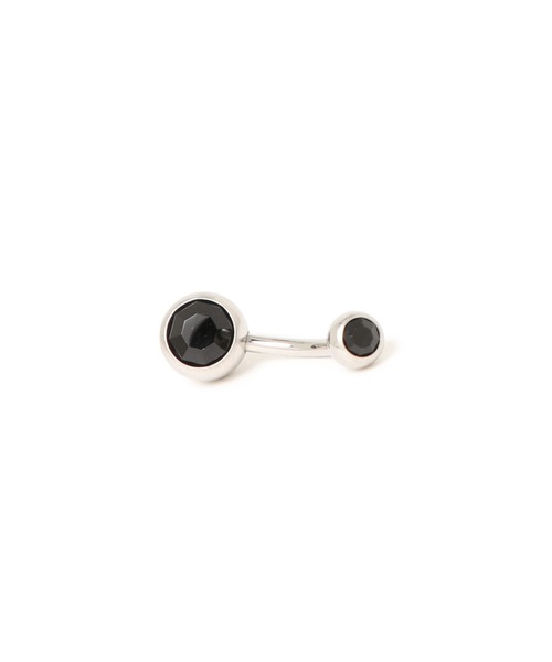 MORPH(モルフ)の「MORPH モルフ ネイブル ボディーピアス 14ゲージ 10mm(ノーマル)(ピアス(片耳用)・レディース・スカイブルー/ブラック/レッド/ブルー/グリーン/ライトグリーン/エメラルド/クリア/レインボー/ラベンダー/バイオレット/ローズ/ライトピンク・10)」の2枚目の写真