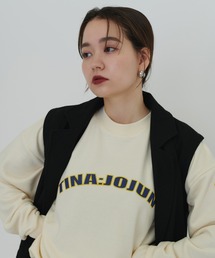 TINA：JOJUN | ユニセックス裏毛 プルオーバー TINA：JOJUN(スウェット)