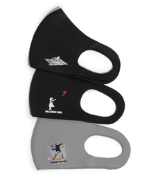 BRANDALISED | BRANDALISED ブランダライズド  BANKSY バンクシー 3D FIT MASK マスク 3枚セット(マスク)