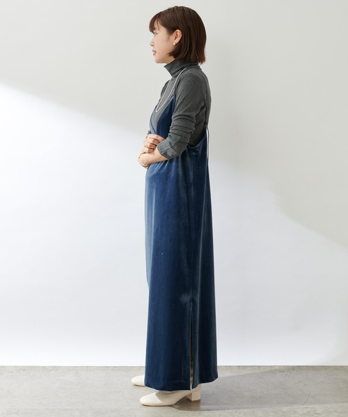 SHENERY（シーナリー）の「リヨセルコットンテレコタートルネック（Tシャツ/カットソー・レディース・ライトベージュ/グレー・FREE）」の12枚目の写真