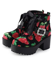 cs T&P | キラキラベルト付きブーツ(ブーツ)