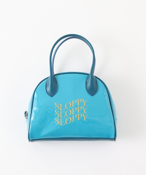 WHO'S WHO gallery（フーズフーギャラリー）の「【SLOPPY/スロッピー】ミニボストン（ボストンバッグ・レディース・サックスブルー/グリーン/ピンク・FREE）」の8枚目の写真