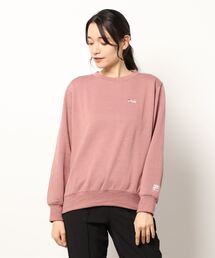 【FILA/フィラ】裏起毛ワンポイント刺繍スウェットトレーナー