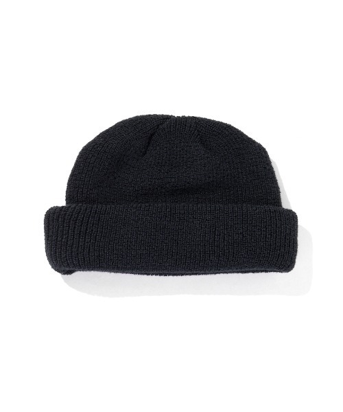 APPLEBUM（アップルバム）の「Sustainable Pis Knit Cap（ニットキャップ/ビーニー・メンズ・ブラック/ターコイズブルー・FREE）」の7枚目の写真