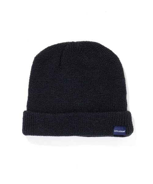 APPLEBUM（アップルバム）の「Sustainable Pis Knit Cap（ニットキャップ/ビーニー・メンズ・ブラック/ターコイズブルー・FREE）」の16枚目の写真