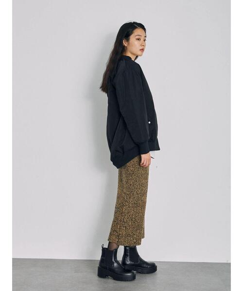 GARAGE OF GOOD CLOTHING(ガレージオブグッドクロージング)の「FLD メモリーウェザーMA-1**(その他アウター・レディース・ブラック/ダークカーキ・FREE)」の21枚目の写真