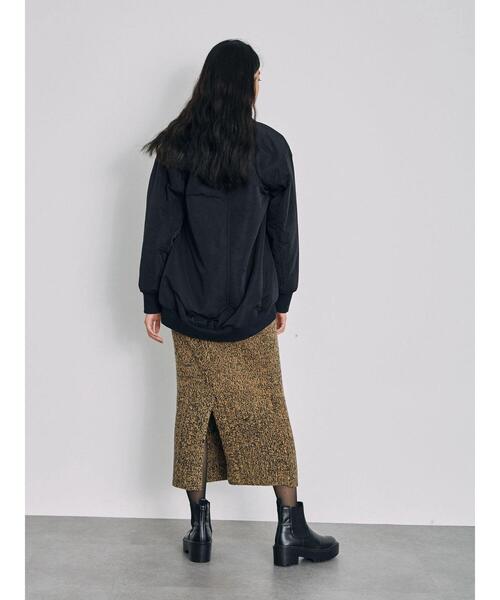 GARAGE OF GOOD CLOTHING(ガレージオブグッドクロージング)の「FLD メモリーウェザーMA-1**(その他アウター・レディース・ブラック/ダークカーキ・FREE)」の20枚目の写真