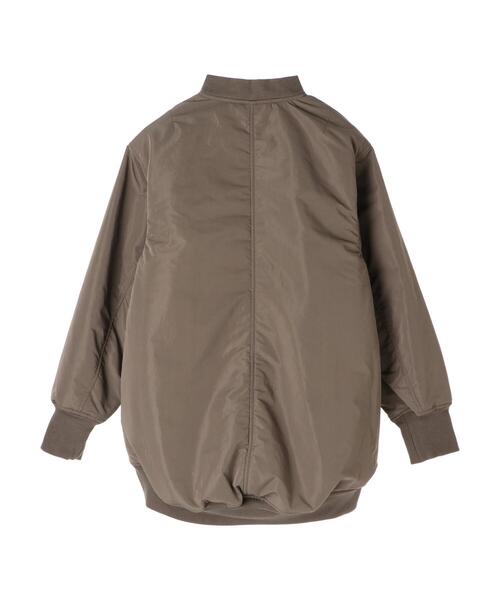 GARAGE OF GOOD CLOTHING(ガレージオブグッドクロージング)の「FLD メモリーウェザーMA-1**(その他アウター・レディース・ブラック/ダークカーキ・FREE)」の18枚目の写真