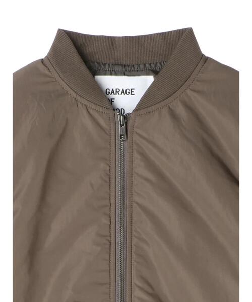 GARAGE OF GOOD CLOTHING(ガレージオブグッドクロージング)の「FLD メモリーウェザーMA-1**(その他アウター・レディース・ブラック/ダークカーキ・FREE)」の17枚目の写真