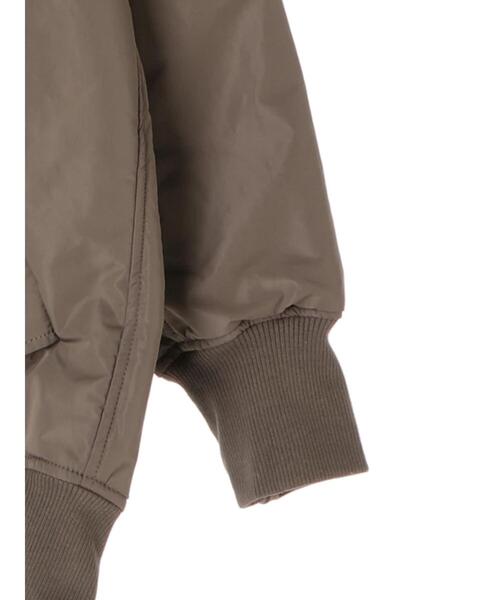 GARAGE OF GOOD CLOTHING(ガレージオブグッドクロージング)の「FLD メモリーウェザーMA-1**(その他アウター・レディース・ブラック/ダークカーキ・FREE)」の16枚目の写真