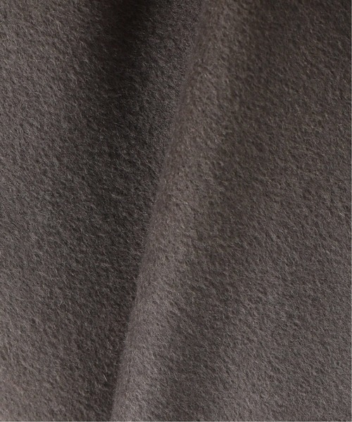 417 EDIFICE（フォーワンセブンエディフィス）の「リバーウール ラップコート（トレンチコート・メンズ・チャコールグレー/ネイビー・SMALL/MEDIUM/LARGE）」の6枚目の写真